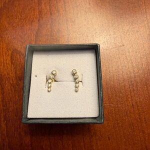 Chic 14K Gold Drop Earrings